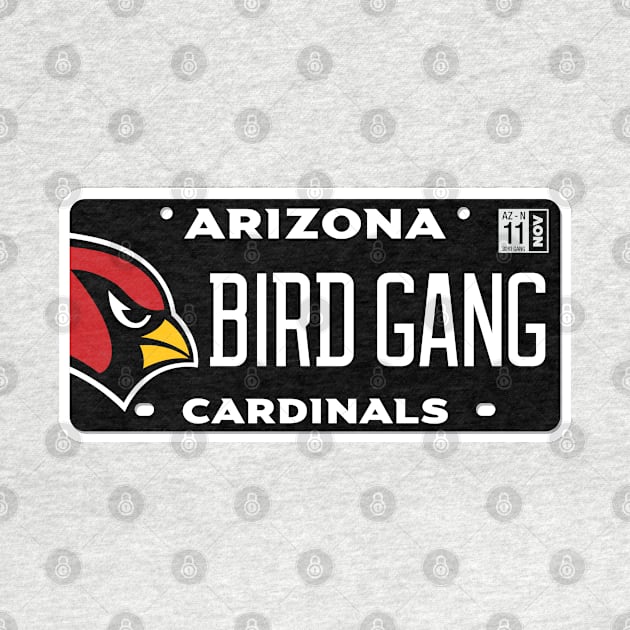 Bird Gang Vanity Plate by LunaGFXD